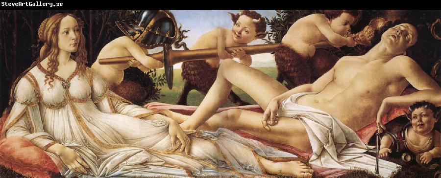 Sandro Botticelli Venus and Mars